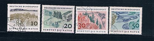 Germany 1000-03 Used set Nature Protection (GI0401P98)+