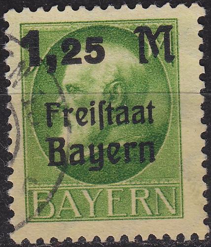 GERMANY Bayern Bavaria [1919] MiNr 0174 A ( O/used )