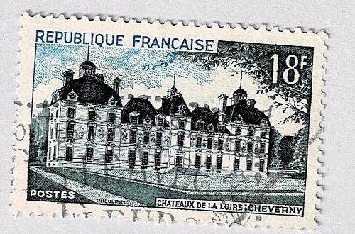 France 723 Cheverny Chateau 1954Used (BP90706)