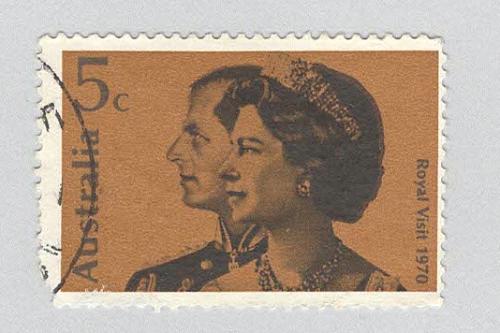 Australia Used Royal visit 1970 (BP89122)