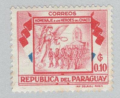 Paraguay 509 Soldiers Angel and Cathedral MNH 1 (BP95730)