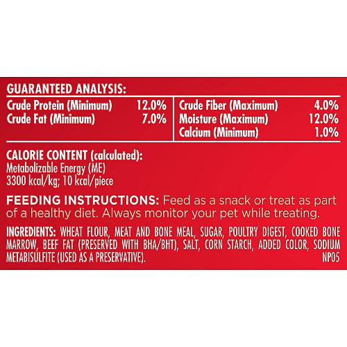 Milk-Bone MaroSnacks Small Dog Treats With Bone Marrow 40 Ounce Container