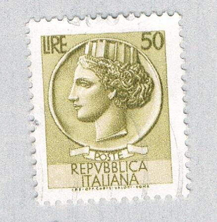 Italy Italia olive 50c (AP130233)