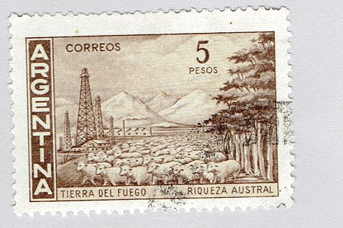 Argentina 695 Tiera Del Fuego Used (BP92420)