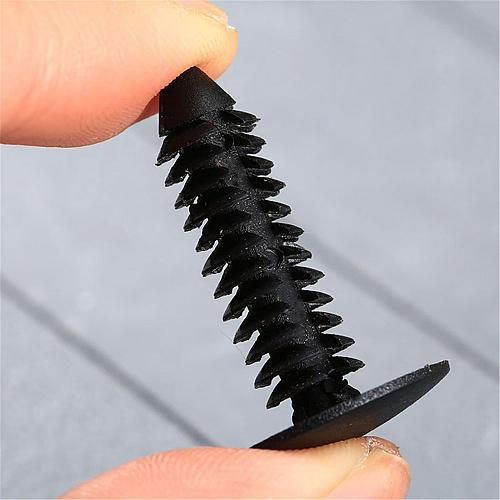 dophee 50Pcs Car Push Pin Retainer Clips Nylon Universal Auto Door Trim Panel...