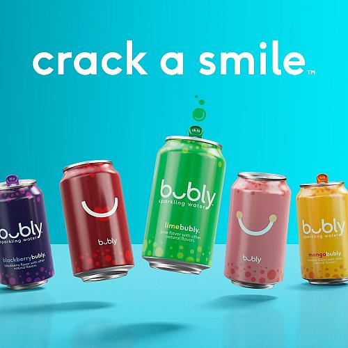 bubly Grapefruit Sparkling Water 12 Fluid Ounces 8 Pack Aluminum Can