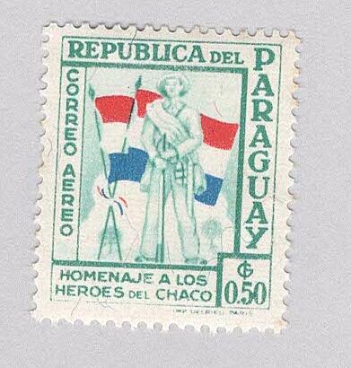 Paraguay C237 Soldier and Flags MNH 2 (BP96822)