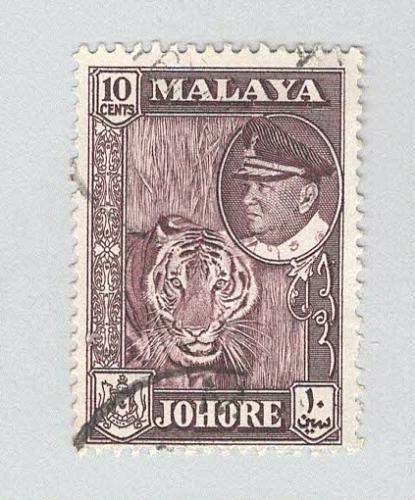 Malaya Johore 163 1960 Sultan Ishmail Used (BP89703)