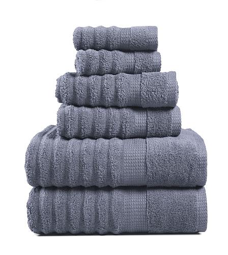 LANE LINEN Towels for Bathroom - 100% Cotton Bath Towel Set of 6 - Includes 2...
