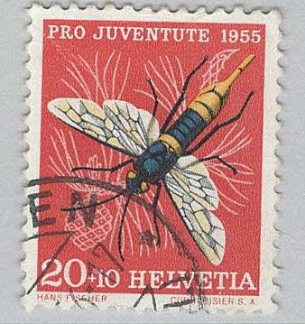 Switzerland B249 Dragonfly Insect Used 1 (BP97934)