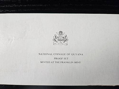 1977 Guyana Silver Proof Set
