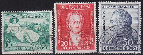 GERMANY Alliiert AmBri [1949] MiNr 0108-10 ( O/used ) [01]