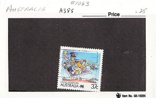 Australia 1063 Used (SC0_015)