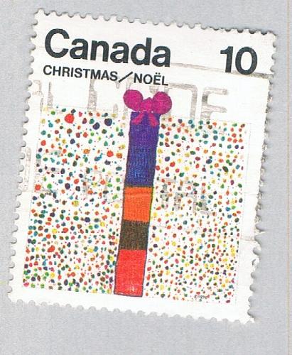 Canada Christmas gift white 10c (AP128114)
