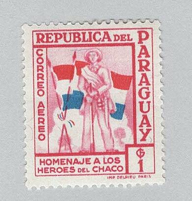 Paraguay C238 Soldier and Flags MLH 1 (BP96811)