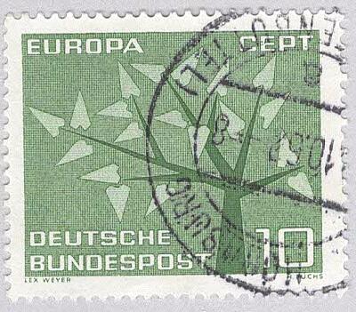 Germany Europa green 10p Used (BP93434)