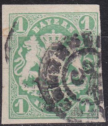 GERMANY Bayern Bavaria [1867] MiNr 0014 a ( O/used ) [04]