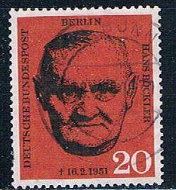 Germany 9N175 Used Hans Bockler (GI0627P180)+