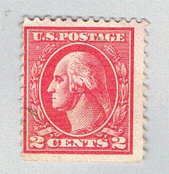 US 332 Used Washington 2c red 2 1908 (BP80803)