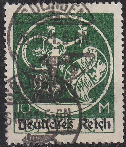 GERMANY REICH [1920] MiNr 0137 I ( O/used ) [02]