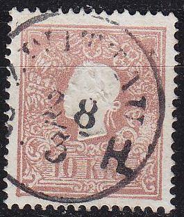 &Ouml;STERREICH AUSTRIA [1858] MiNr 0014 II a ( O/used ) [01]