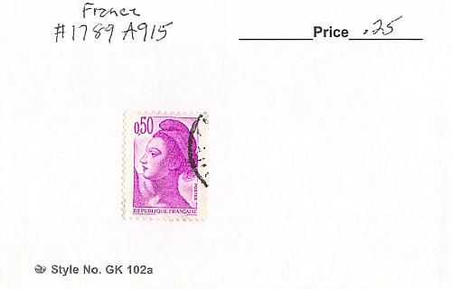 France 1789 Used 1982 (SC0_154)