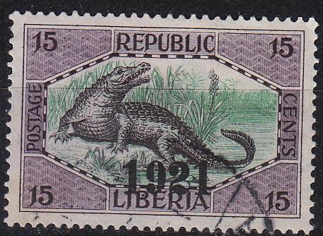 LIBERIA [1921] MiNr 0213 ( O/used )