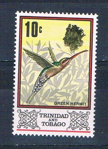 Trinidad and Tobago 149 Unused set Green Hummingbird 1969 CV 1.75 (T0085)+