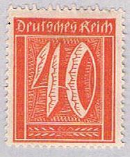 Germany 166 MLH Numeral 40 1921 (G0559)+