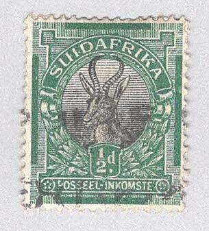South Africa 23b Springbok antelope Used 3 (BP95603)