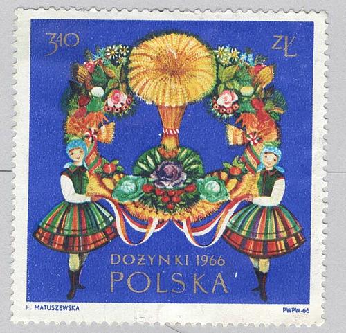 Poland Maypole 1966 Used 1 (BP94001)