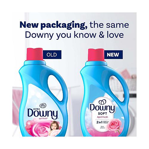 Downy Liquid Fabric Softener, April Fresh Scent, 111 fl oz, 150 Loads 1