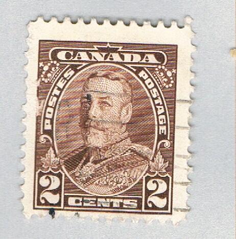 Canada 218 Used King George V Brown 2c 2 1935 (BP59336)