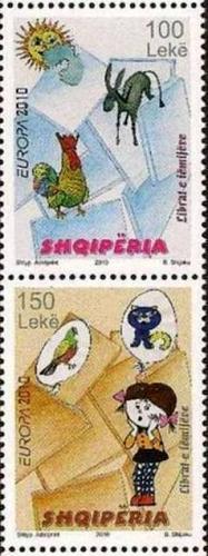 Albania 2010/2011. EUROPE CEPT EUROPA 2010 (Children&rsquo;s Books). Set MNH