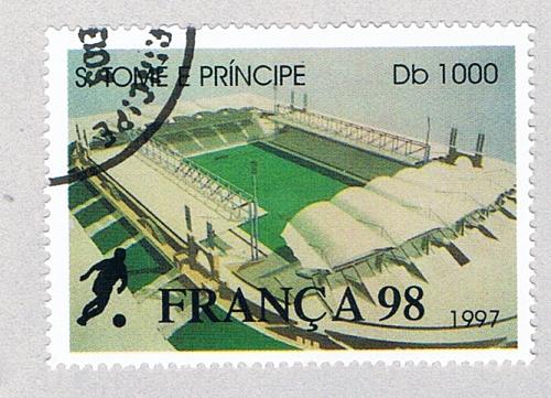 St Thomas & Prince Used Stadium A 1998 (BP81001)