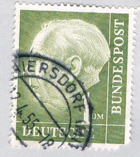 Germany 719 Used President Heuss 2 1954 (BP56222)