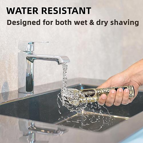 REHOYO Beard Trimmer for Men Waterproof Cordless Hair Clipper Electric Razor ...