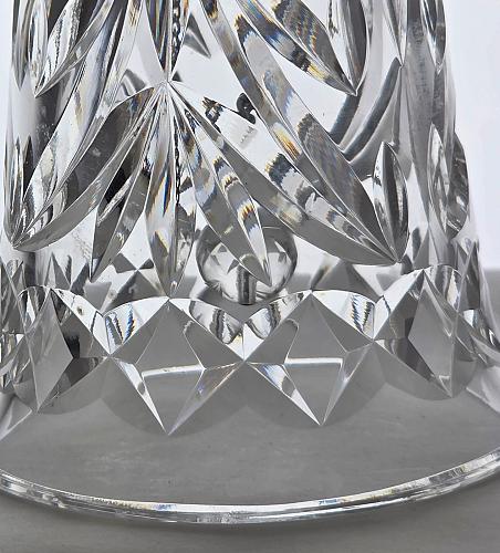 Signed Waterford Hand Cut glass BELL