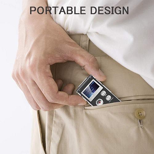 64GB Digital Voice Recorder Voice Activated Recorder for Lectures Meetings In...