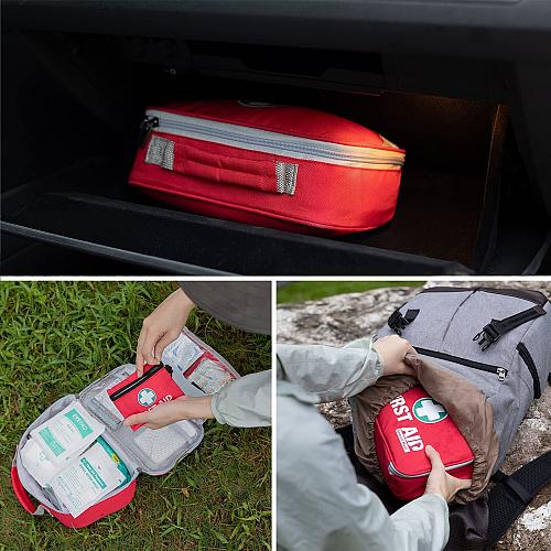 General Medi 2-in-1 First Aid Kit 215 Piece Set + 43 Piece Mini First Aid Kit...