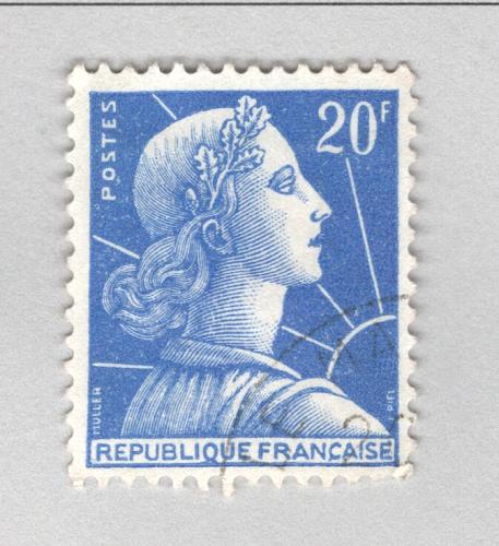 France Unused Marianne blue 20 (BP88528)