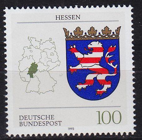 GERMANY BUND [1993] MiNr 1660 ( **/mnh ) Wappen
