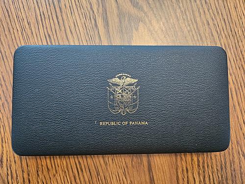 1977 Panama 9 Coin Proof Set