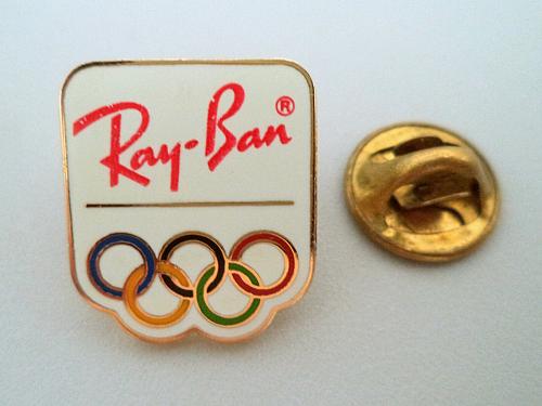 Ray-Ban (Sunglasses) Olympic Sponsor Pin
