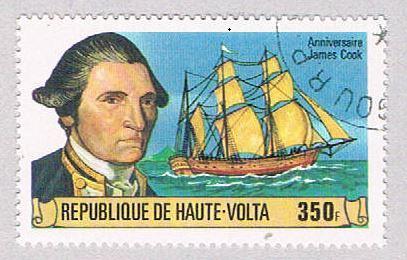 Burkina Faso 477 Used Capt Cook and Resolution 1978 CV 1.00 (BP45416)