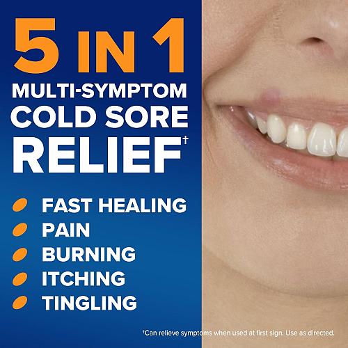 Abreva 10 Percent Docosanol Cold Sore Treatment Treats Your Fever Blister in ...