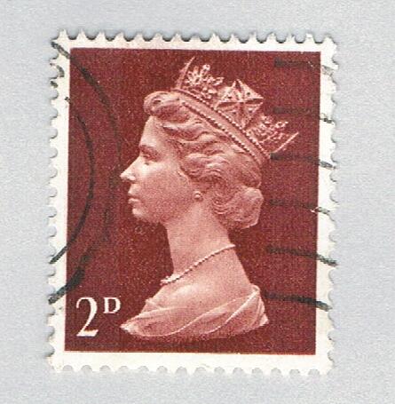 Great Britain QEII brown 2d (AP137241)