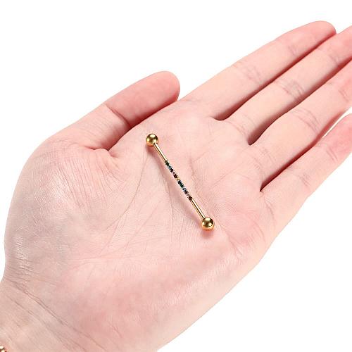 GAGABODY Industrial Piercing 14G Industrial Earrings Surgical Steel Industria...