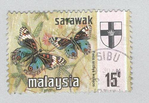 Malaysia Sarawak 240 Butterflies Used 2 (BP97010)