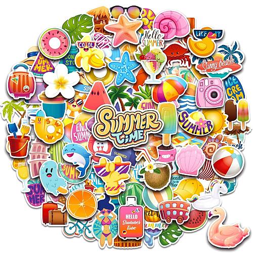 STKJoviale Summer Stickers for Kids 150 PCS Waterproof Beach Stickers for Wat...